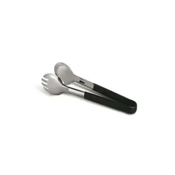 Щипцы сервировочные овальные, Comas, 24 см, цвет ручки черный