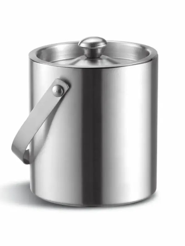 Ведро для льда с крышкой и ручкой, Comas, 12x13.5 см, 1л (двойные стенки)