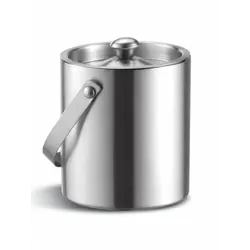 Ведро для льда с крышкой и ручкой, Comas, 12x13.5 см, 1л (двойные стенки)