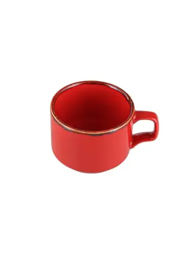 Чашка чайная, стопируемая, Porland, Seasons Red, 177 мл 