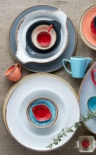 Чашка чайная, стопируемая, Porland, Seasons Red, 177 мл 