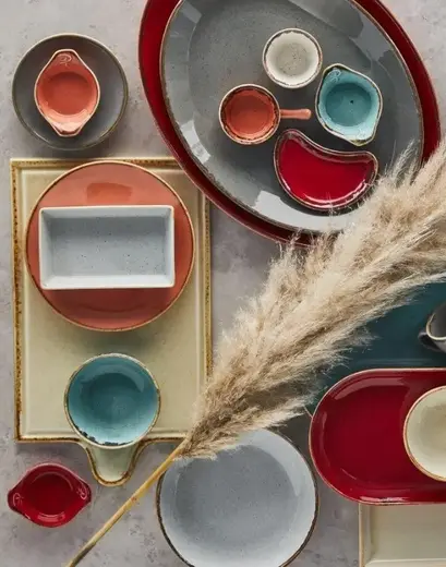 Чашка чайная, стопируемая, Porland, Seasons Turquoise, 177 мл 