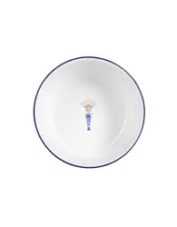 Салатник Porland Vaso Piccolo DS19 11 см, кант синий