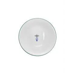 Салатник Porland Vaso Piccolo DS20 16 см, кант зеленый