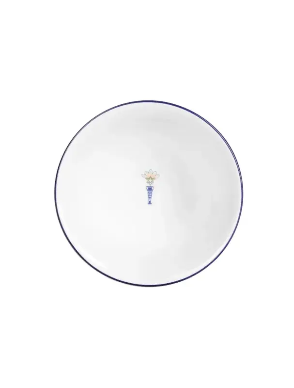 Салатник Porland Vaso Piccolo DS19 16 см, кант синий