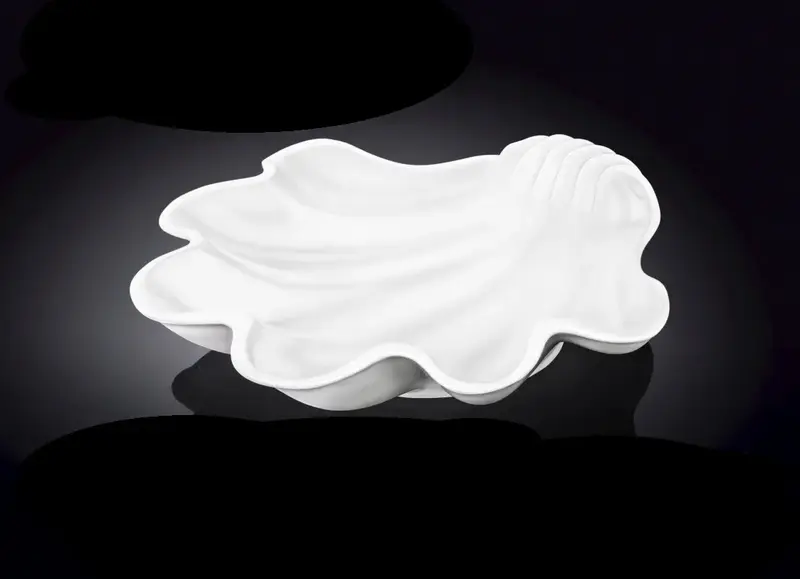 Блюдо-ракушка, Wilmax, 28,5 х 28 см. 										