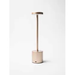 Лампа настольная d=8 см. h=34 см. 3 цвета, сенсорная регулировка яркости, алюм., розовое золото LED METAL MGline