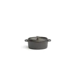 Кастрюля-мини овальная с крышкой, Comas, 12.5x9.5x5.5 см, 270 мл