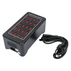 Зарядная станция для ламп на 20 USB-портов (5V-2.4A) 100W /1/