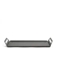 Поднос с 2 ручками, Comas, 52.5х28.5x9.6 см, Темно-серый