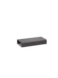 Подставка перфорированная, Comas, 24x12x4 см,маленькие отверстия отверстия, Черный, для леденцов на палочках