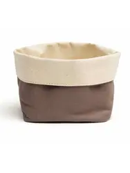 Корзина для хлеба, Comas, 12x12x14 см, Серо-коричневый