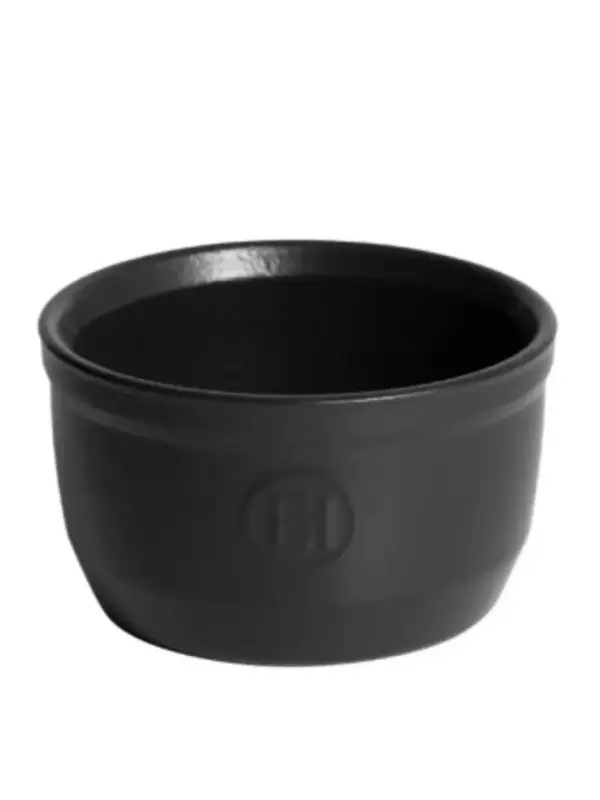 Форма для запекания, Emile Henry, 10x6 см, 250 мл, Черный (рамекин)