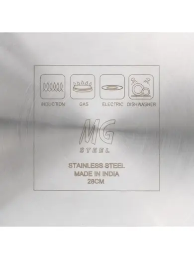 Сотейник, MGsteel, 28x12 см, 7500 мл