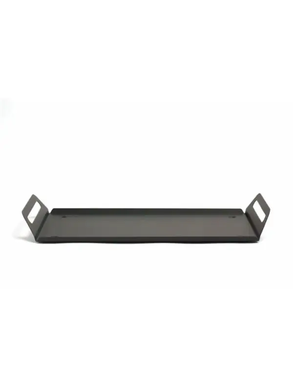 Поднос с 2 ручками, Comas, 52х38.5x6.9 см, Темно-серый