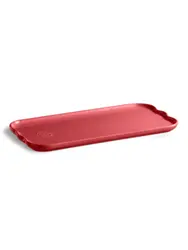 Блюдо для подачи, Emile Henry, 31.5x15 см, Розовый