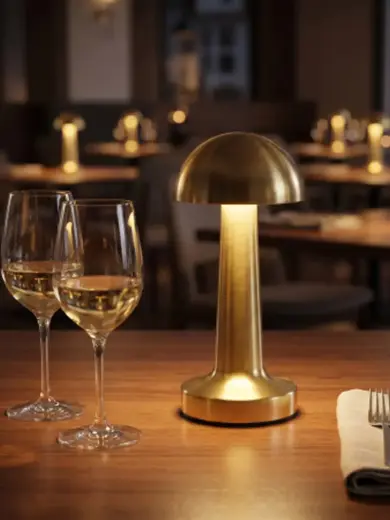 Лампа настольная, MGline, LED SIMPLE, 10x24 см, 3 цвета, сенсорная регулировка яркости