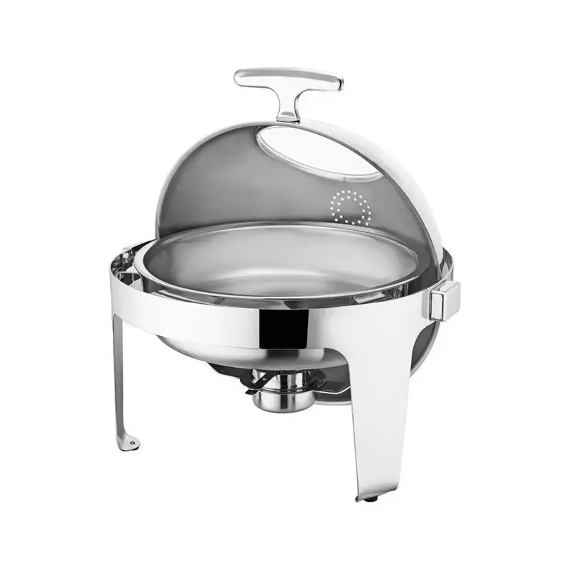 Мармит SUNNEX 6,8 л круглый с откидной Roll-top крышкой