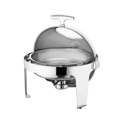 Мармит SUNNEX 6,8 л круглый с откидной Roll-top крышкой