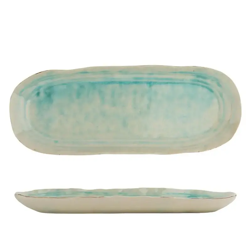 Блюдо овальное P.L. Proff Cuisine Blue Frutti di Mare 32,5x12,5 см h2,5 см