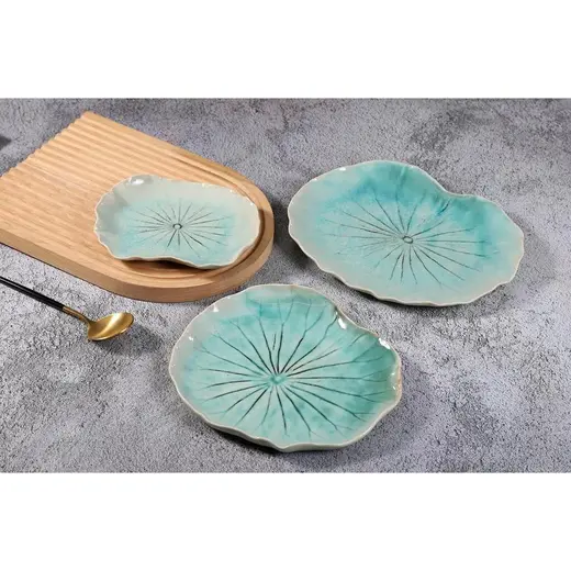 Блюдо для подачи P.L. Proff Cuisine Blue Frutti di Mare 27,5x22,5 см h2,5 см