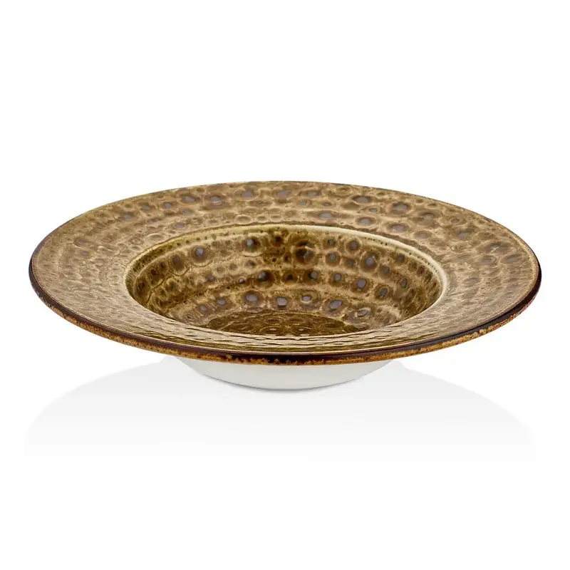 Тарелка глубокая By Bone для пасты, для супа Cowry Yellow 400 мл d 25 см