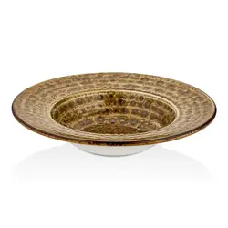 Тарелка глубокая By Bone для пасты, для супа Cowry Yellow 400 мл d 25 см