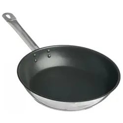 Сковорода P.L. Proff Cuisine 24 см, h 5 см, нерж. с антиприг. покрытием EcoLine индукция