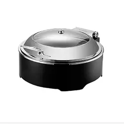 Мармит электрический KINGO 6 л круглый d 38 см с откидной крышкой