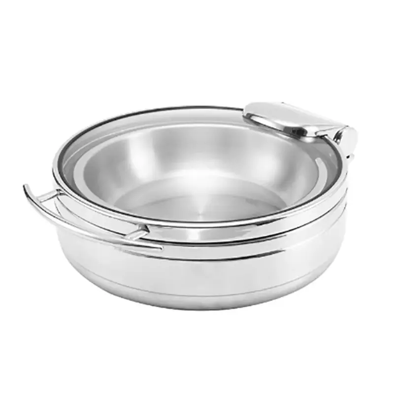 Мармит индукционный KINGO 4 л круглый с откидной крышкой