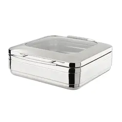 Мармит индукционный KINGO 5,5 л 2/3*65 с откидной крышкой