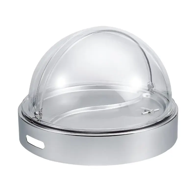 Поднос для выкладки KINGO d 50 см h34 см с пласт. Roll-top крышкой