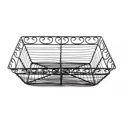 Корзинка для подачи P.L. Proff Cuisine 23,2*14,9*8 см черная