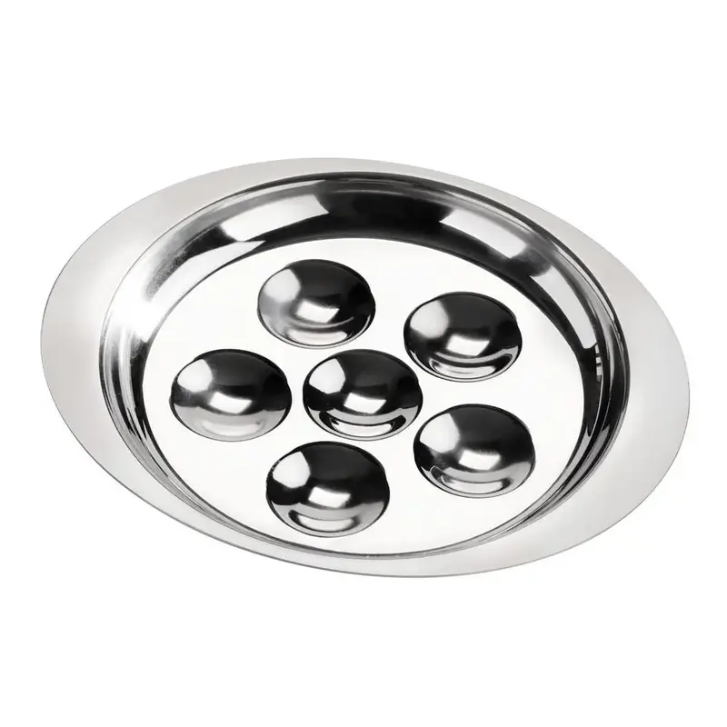 Блюдо для подачи улиток P.L. Proff Cuisine 6 ячеек 19,3*16,5*2,6 см