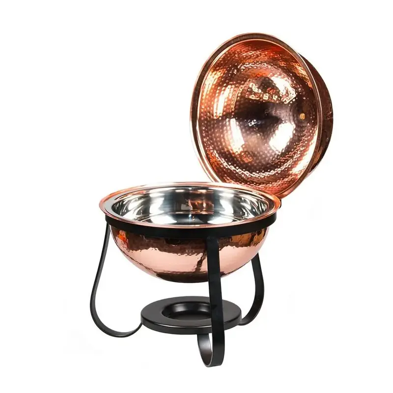 Мармит P.L. Proff Cuisine Copper 3 л на подставке с медным покрытием