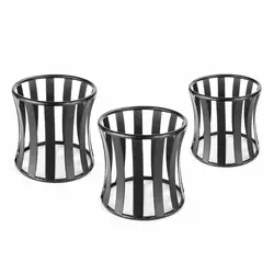 Подставка фуршетная P.L. Proff Cuisine набор 3 шт (d 13/16/20 см h13/16/20 см)