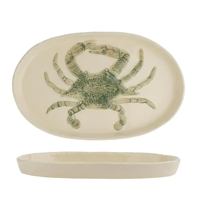 Блюдо овальное P.L. Proff Cuisine Green Frutti di Mare 29x18 см h2,5 см