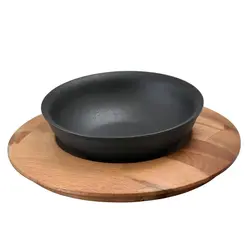 Сковорода LAVA для подачи на дерев. подст. 14 см