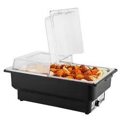 Мармит электрический P.L. Proff Cuisine 13,5 л 1/1*100 с откидной крышкой поликарбонат