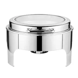 Мармит P.L. Proff Cuisine «Эконом» 9 л круглый с откидной крышкой и окном