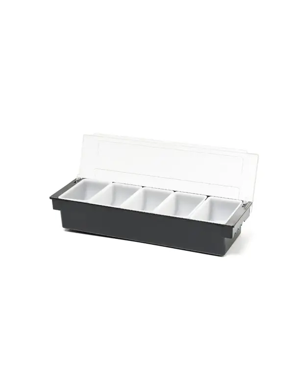 Контейнер барный с крышкой, COMAS, 49.2x15.6x9 см, 5 ячеек