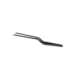 Пинцет кухонный изогнутый, Comas, 20 см, Черный