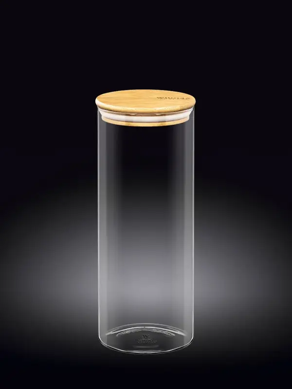 Банка с крышкой, Wilmax, 10х25.5 см, 1600 мл