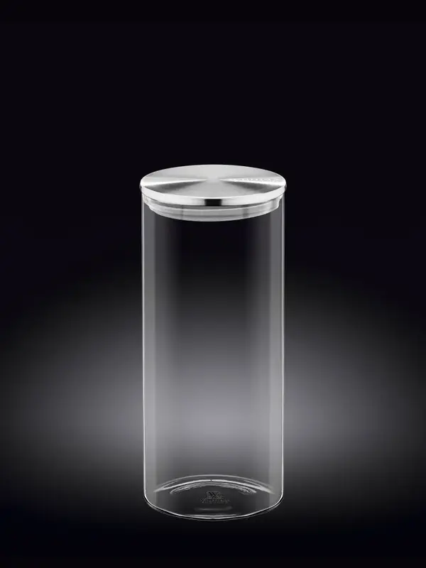 Банка с металлической крышкой, Wilmax, 1500 мл