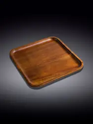 Тарелка квадратная, Wilmax, Acacia, 17.5x17.5 см