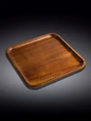 Тарелка квадратная, Wilmax, Acacia, 23x23 см