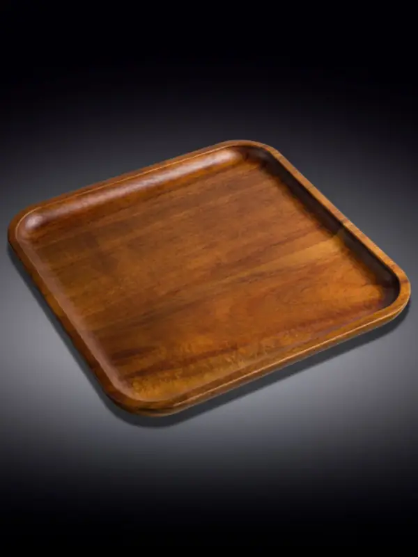 Тарелка квадратная, Wilmax, Acacia, 28x28 см