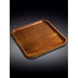 Тарелка квадратная, Wilmax, Acacia, 28x28 см