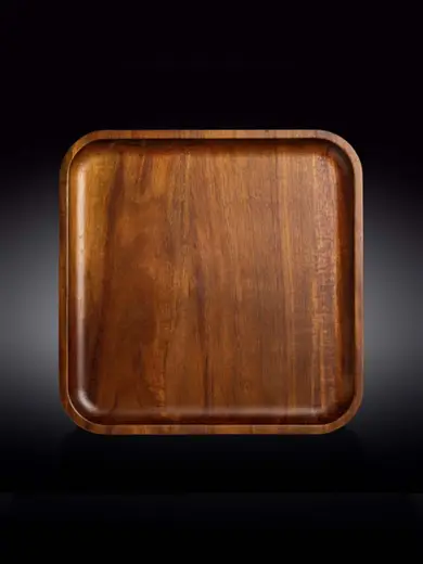 Тарелка квадратная, Wilmax, Acacia, 35.5x35.5 см