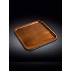 Тарелка квадратная, Wilmax, Acacia, 35.5x35.5 см